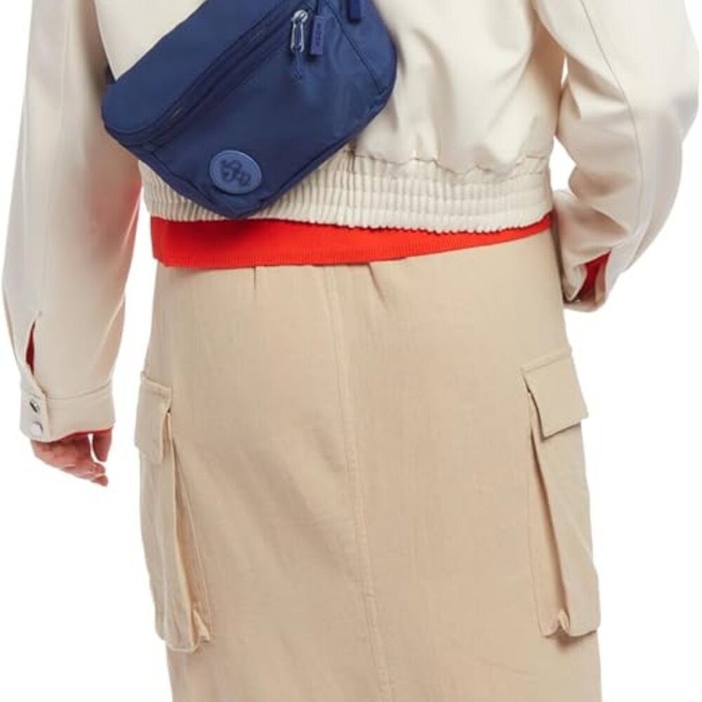 Baboon to the Moon Full Size Fanny Pack 3L Women's Crossbody Belt Bag Red - Picture 2 of 9